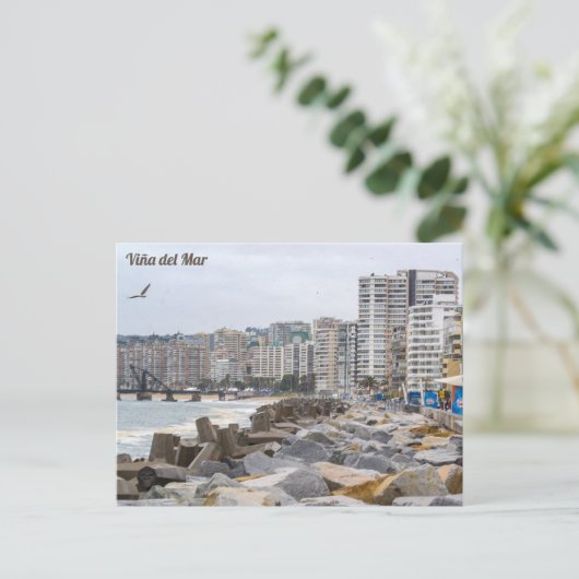 Viña del Mar, Chile Postkarte (Stehend Vorderseite)