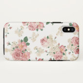 Vinage Floral Pattern Case-Mate iPhone Hülle (Rückseite (Horizontal))