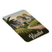 Viñales Cuba Vintag Magnet (Rechte Seite)