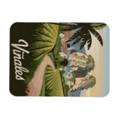 Viñales Cuba Vintag Magnet (Horizontal)