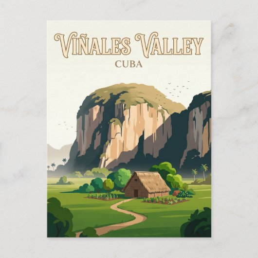 Viñales-Tal Kuba Postkarte (Vorderseite)