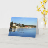 Vinalhaven, Maine landschaftliches Foto Karte (Gelbe Blume)