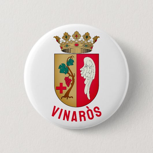 Vinaròs Wappen Button (Vorderseite)