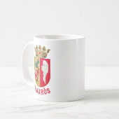 Vinaròs Wappen - Gemeinde Valenciana Kaffeetasse (Vorderseite Links)