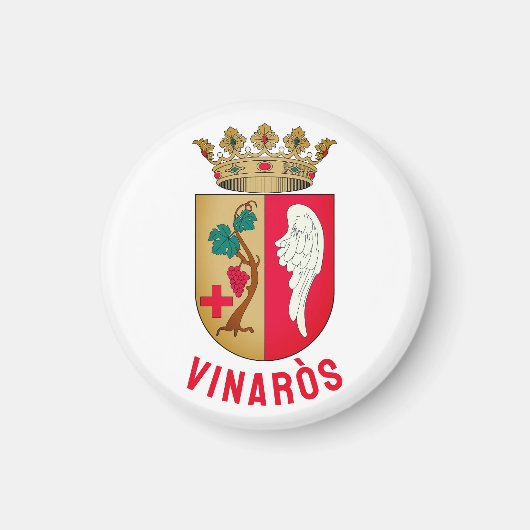 Vinaròs Wappen Magnet (Vorne)