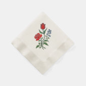 Vinateg Floral - Volkskunst Servietten (Ecke)
