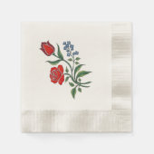Vinateg Floral - Volkskunst Servietten (Vorderseite)