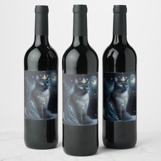 Vinatge Royal Cat Weinetikett (Flaschen)