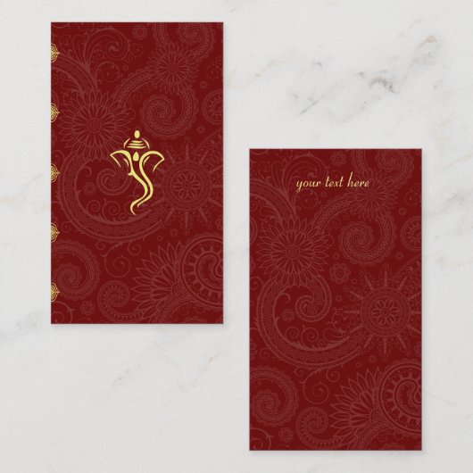Vinayaka Wedding Insert (Vorne/Hinten)