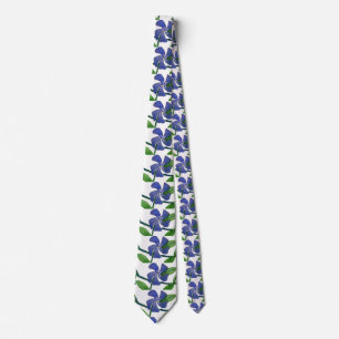 "Vinca #1" Blumengarten Neck Tie Krawatte