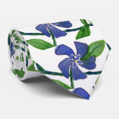 "Vinca #1" Blumengarten Neck Tie Krawatte (Gerollt)