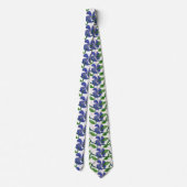 "Vinca #1" Blumengarten Neck Tie Krawatte (Rückseite)