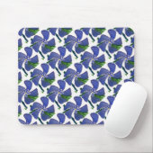 "Vinca Vine" gepolstertes Muster florales Mousepad (Mit Mouse)