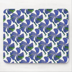"Vinca Vine" gepolstertes Muster florales Mousepad