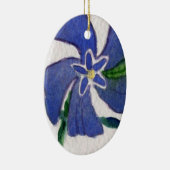 Vinca Vine Keramikornament (Rechts)