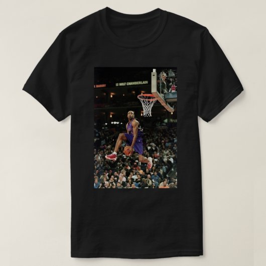 Vince Carter Sport Poster T-Shirt (Design vorne)