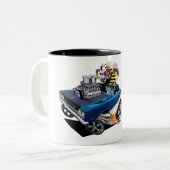 Vince Crain 1969 Geboren zu Buzz Zweifarbige Tasse (Vorderseite Links)