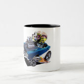 Vince Crain 1969 Geboren zu Buzz Zweifarbige Tasse (Mittel)