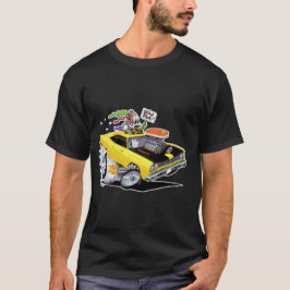Vince Crain BIRD FINK 1969 Gelber Muskelwagen T-Shirt