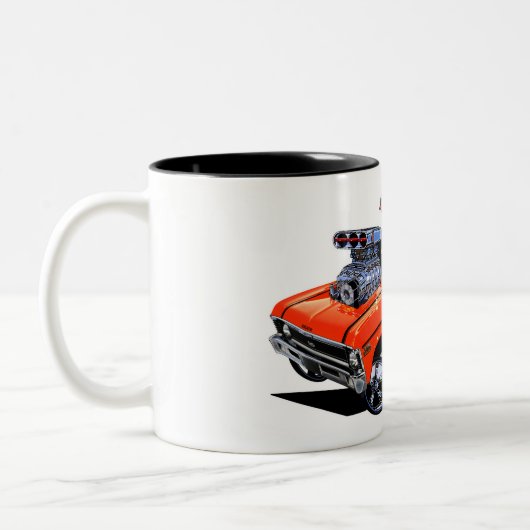 Vince Crain SUPER Sport NOVA 1970 Zweifarbige Tasse (Links)