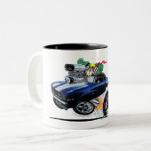 Vince Crain Z RATED 1969 Camaro Z28 RS Zweifarbige Tasse (Vorderseite Links)