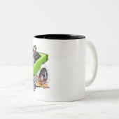 Vince Crains BULLSEYE Sublime 1969 Dart Zweifarbige Tasse (VorderseiteRechts)