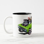 Vince Crains BULLSEYE Sublime 1969 Dart Zweifarbige Tasse (Links)