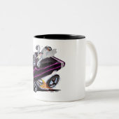 Vince Crains High 1968 Pflaume verrückt "VULL CHAR Zweifarbige Tasse (VorderseiteRechts)