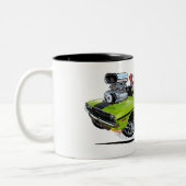 Vince Crains High Octane Art, 1970 Challenger R/T Zweifarbige Tasse (Links)