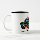 Vince Crains RAT POWER 1968 Camaro Zweifarbige Tasse (Links)