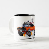 Vince Crains RAT POWER 1968 Camaro Zweifarbige Tasse (Vorderseite Links)