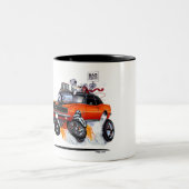 Vince Crains RAT POWER 1968 Camaro Zweifarbige Tasse (Mittel)