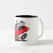 Vince Crains VOLL CHARGE 1968 Ladegerät Zweifarbige Tasse (VorderseiteRechts)