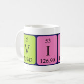Vince Periodenname Tasse (Vorderseite Links)