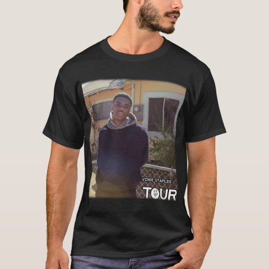VINCE STAPLES BEREISEN 2019 T-Shirt (Vorderseite)