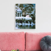 Vincennes Park Paris Frankreich Stretched Canvas P Leinwanddruck (Insitu (Wohnzimmer))