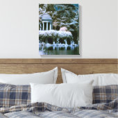 Vincennes Park Paris Frankreich Stretched Canvas P Leinwanddruck (Insitu (Schlafzimmer))