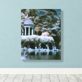 Vincennes Park Paris Frankreich Stretched Canvas P Leinwanddruck (Insitu (Holzboden))