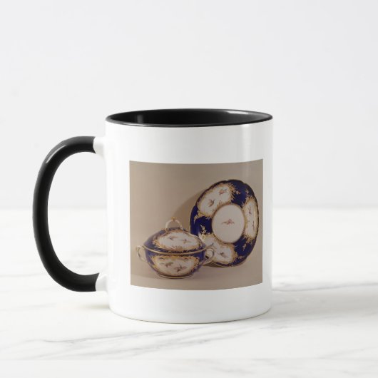 Vincennes Schüssel und Stand, c.1745 Tasse (Links)