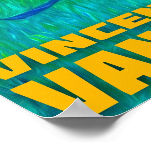 Vincent #1 poster (Ecke)