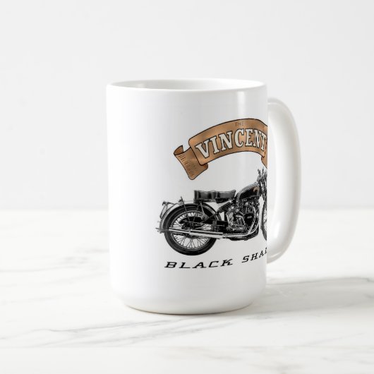 Vincent Black Shadow Kaffeetasse (VorderseiteRechts)