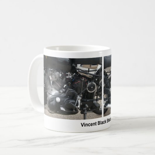 Vincent Black Shadow Kaffeetasse (Vorderseite Links)