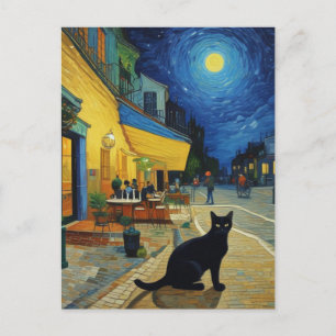 Vincent Cat Gogh Postkarte