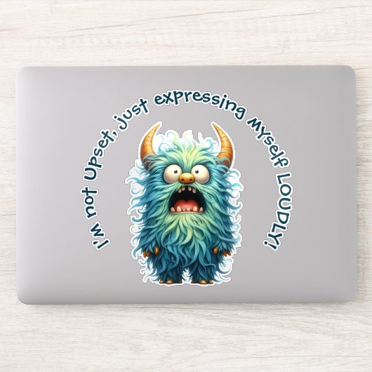 Vincent: Entsetzlich aber Adorabel! mit Sprichwort Aufkleber (Computer)