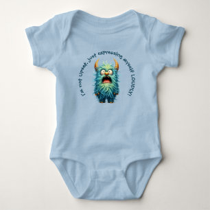 Vincent: Entsetzlich aber Adorable! Baby Strampler