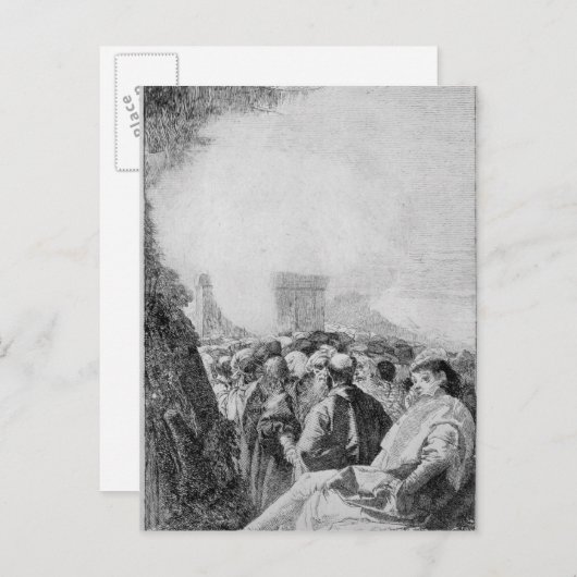 Vincent Ferrer, 1750-80 Postkarte (Vorne/Hinten)