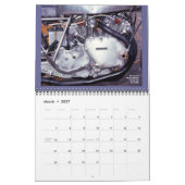 Vincent Motorrad-Motor 2015 Kalender (Mär 2027)
