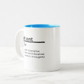 Vincent Name Bedeutung Tasse | Personalisierter Ju (Vorderseite Links)