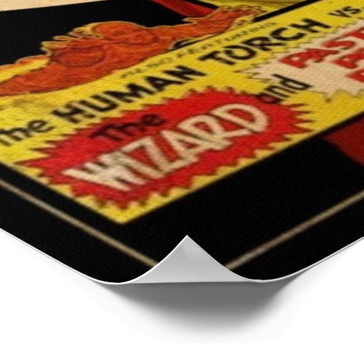 VINCENT PREIS ALS DR-STRANGE-RETRO-COMIC-DECKUNG POSTER (Ecke)