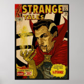 VINCENT PREIS ALS DR-STRANGE-RETRO-COMIC-DECKUNG POSTER (Vorne)